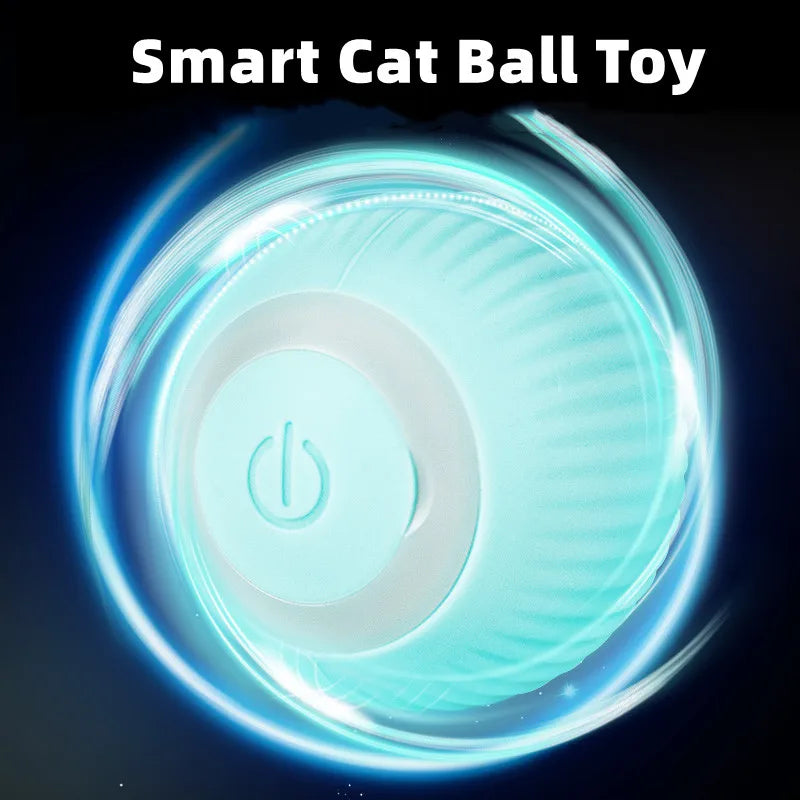 Bola Mágica Rolante Automática para Gatos, Brinquedo Inteligente Interativo, Acessório de Jogo para Ambientes Internos, Diversão Garantida!